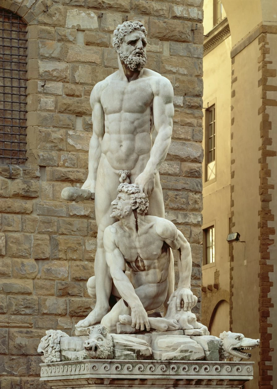 Statua di Ercole e Caco